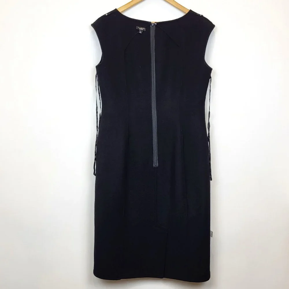 Talbots Black 100% Wool Structured Sheath Dress, Size 8, EUC - Picture 11 of 13
